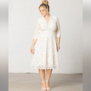 NWT Kiyonna Bella Lace Dress Size 1X